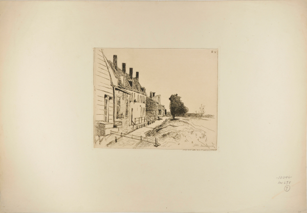 The Houses on the Banks of the Canal