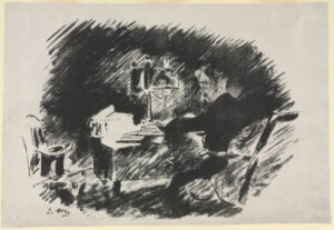 Once Upon a Midnight Dreary (Under the Lamp)