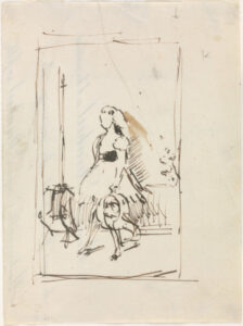 Study for Miss Alexander/Little Girl with Hat