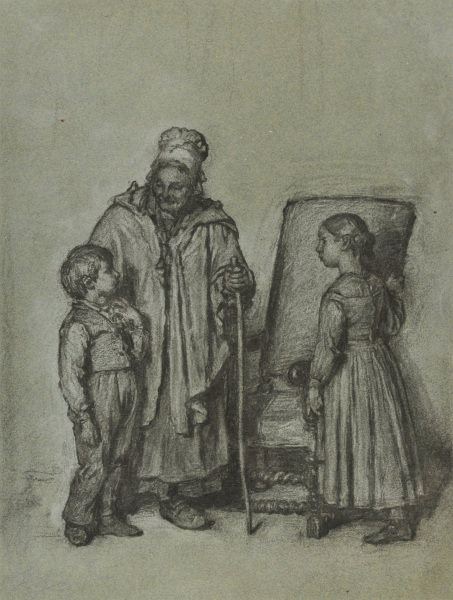 Grandmother and Two Children - Image 4