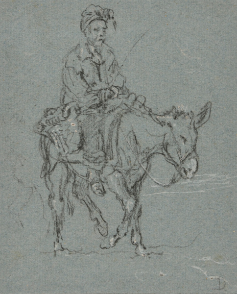 Man Riding a Donkey - Image 2