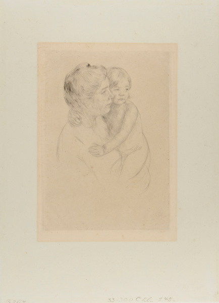 Denise Holding her Child