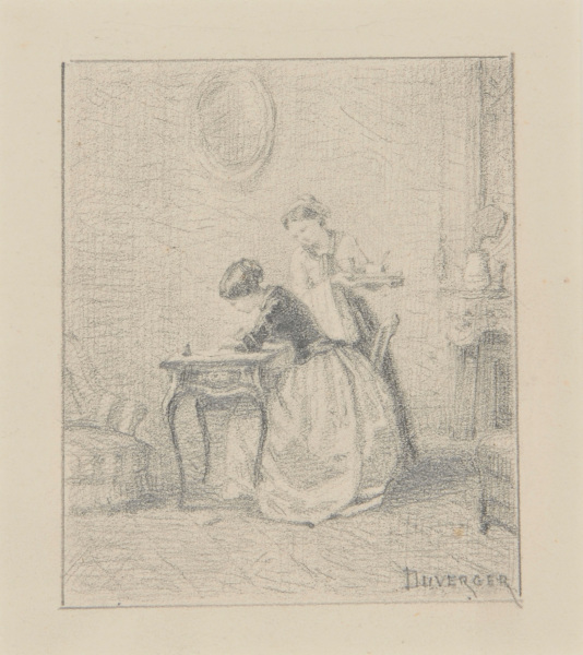 Domestic Interior with Two Women - Image 3