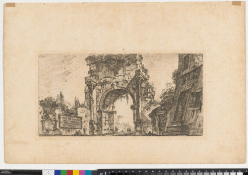 8. Arco di Druso alla Porta di Sebastiano in Roma (Arch of Drusus at the Porta S. Sebastiano in Rome) - Image 4