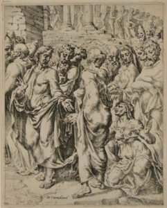 Christ and the Woman who was Cured of the Issue of Blood