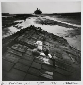 Boy in Flood Dream, N.J.