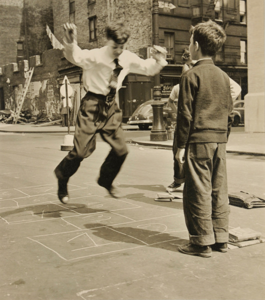 Boys Playing Potsy - Image 3