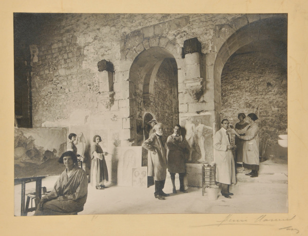 Fresco Studio at 'E'cole Americain des Beaux-Arts' at Fountainbleau