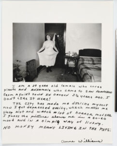 I am a 29 year old female who loves plants and animals who came to San Francisco from a quiet town in Oregon 3 1/2 years ago