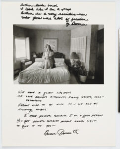 Arthur looks bored; I look like I am a prop