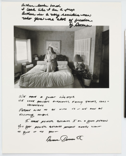 ARTHUR LOOKS BORED; I LOOK LIKE I AM A PROP