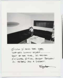 I wish I could see more softness within myself