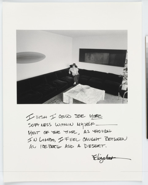 I wish I could see more softness within myself