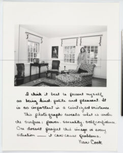 I think it is best to present myself as being kind, polite and pleasant