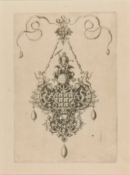 Plate from the series “Designs for Pendants”