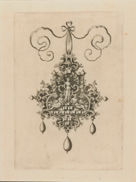 Plate from the series “Designs for Pendants”