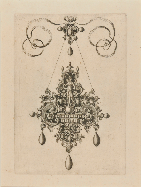 Plate from the series “Designs for Pendants”