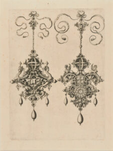 Plate from the series “Designs for Pendants”