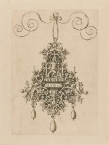 Plate from the series “Designs for Pendants”