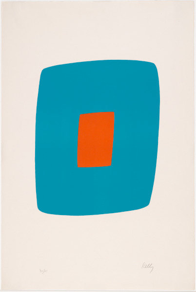 Light Blue with Orange