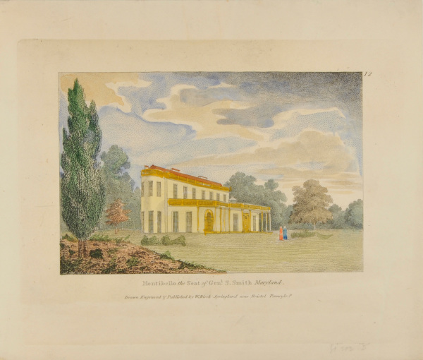 MONTIBELLO, THE SEAT OF GENERAL S. SMITH, MARYLAND