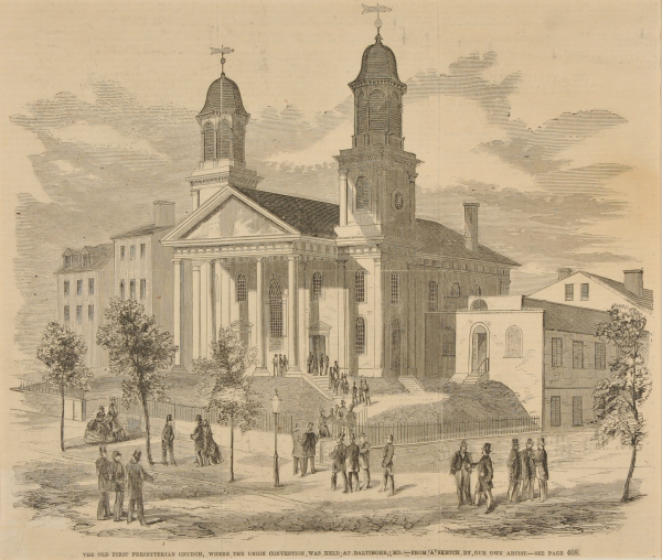 The Old First Presbyterian Church ... Baltimore, MD