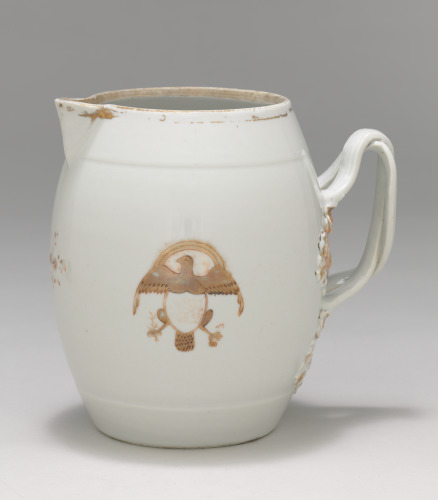 Export Covered Cider Jug Decorated with American Eagle - Image 11