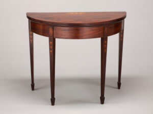 Demilune Card Table