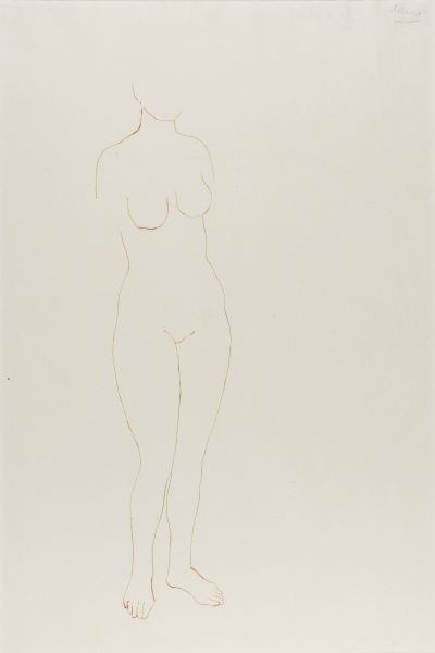STANDING NUDE WOMAN