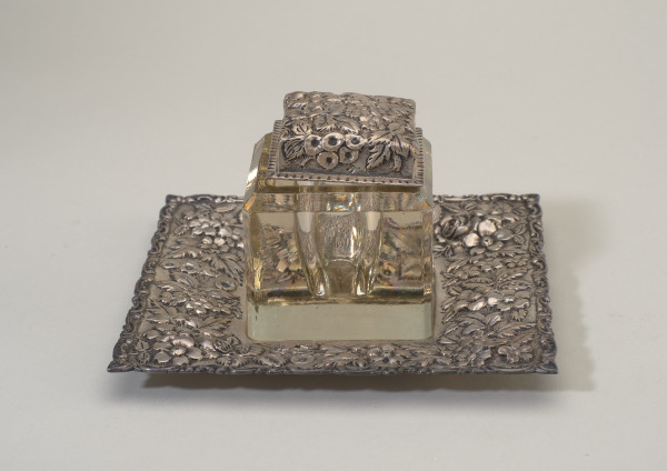 Covered Inkwell and Stand - Image 4