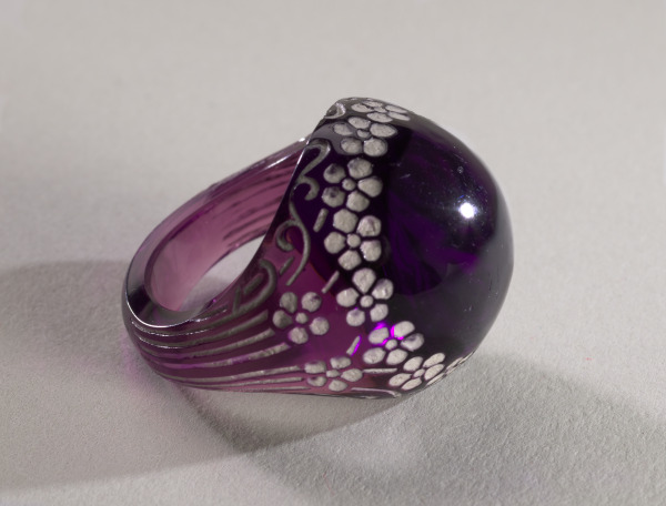 “Bouchon Cassis” Striped Perfume Flagon - Image 2