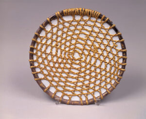 “Indian Basket Weave” After-Coffee Plate
