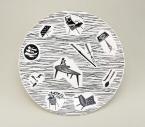 “Homemaker” Dinner Plate