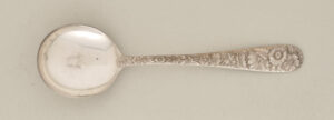 “Repousse” Boullion Spoon