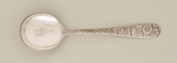 “Repousse” Boullion Spoon