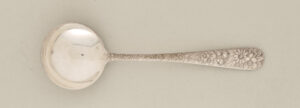 “Repousse” Boullion Spoon