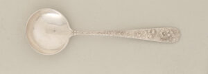 “Repousse” Boullion Spoon