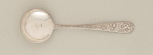 “Repousse” Boullion Spoon