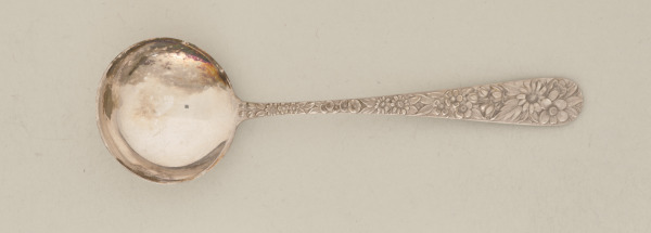 "REPOUSSE" BOULLION SPOON