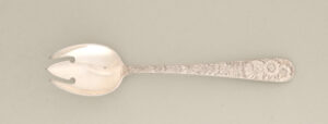 “Repousse” Ice Cream Fork