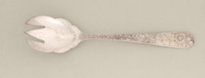 “Repousse” Ice Cream Fork
