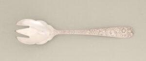 “Repousse” Ice Cream Fork