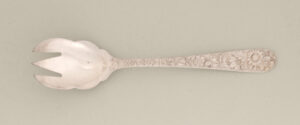 “Repousse” Ice Cream Fork