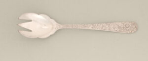 “Repousse” Ice Cream Fork
