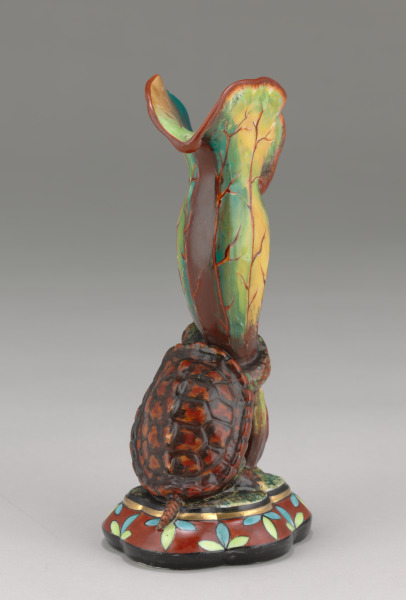 Turtle with Jack-in-the-Pulpit Vase - Image 3