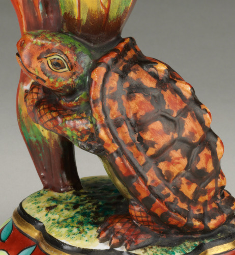 Turtle with Jack-in-the-Pulpit Vase - Image 9