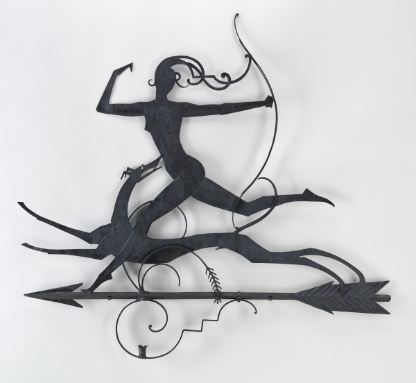 Diana the Huntress with Greyhound Weather Vane - Image 2