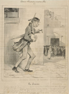 La fourmi. La fourmi bipède, de même que la fourmi multi-patter n’est pas prèteuse, c’est là son moindre défaut. Il y a toutefois cette différence que la première épargne, épargne en toute saison et ne consomme jamais, même à 90 ans elle économise encore pour ses vieux jours. Cette espèce de fourmi mène constament une vie misérable et toute de privation. elle finit par mourir, fort dépourvue, quoi qu’abondament pourvue d’ailleurs, en ordonnant une dernière épargne, celle de ses funérailles.