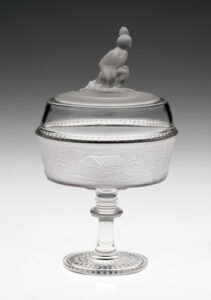 “Westward Ho!” Covered Compote