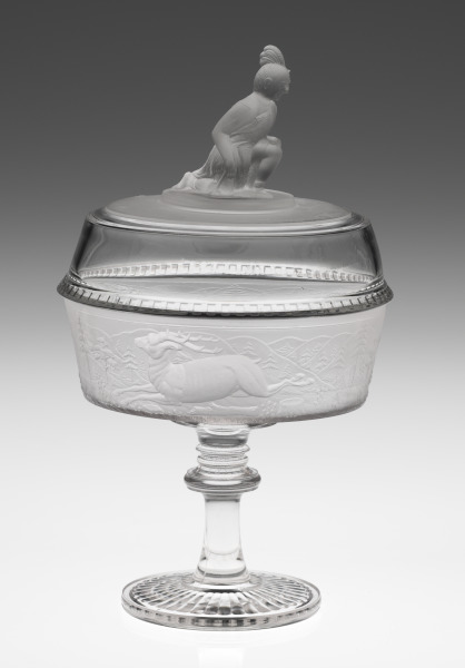 “Westward Ho!” Covered Compote - Image 2